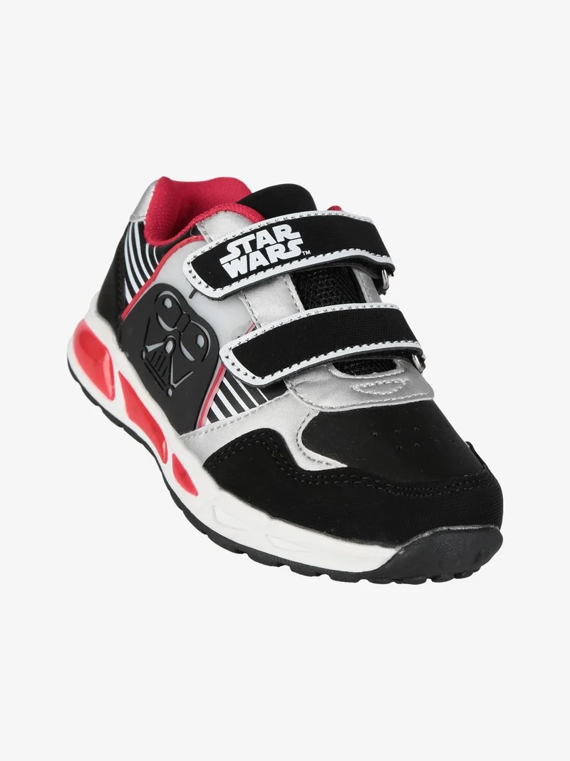 Sneakers sportive da bambino con luci - nero