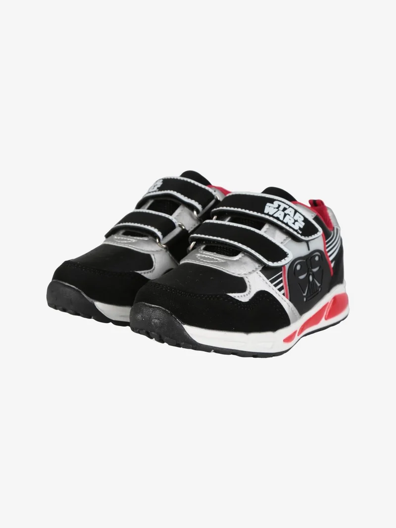 Sneakers sportive da bambino con luci - nero