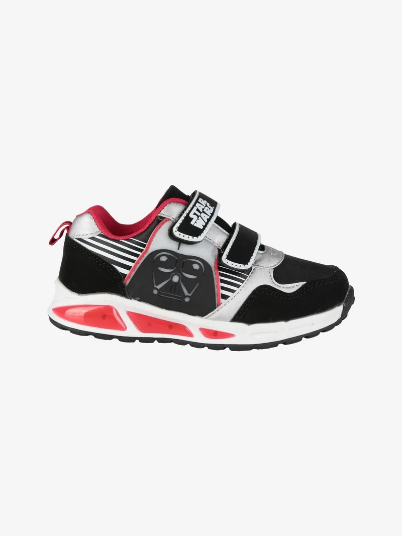 Sneakers sportive da bambino con luci - nero