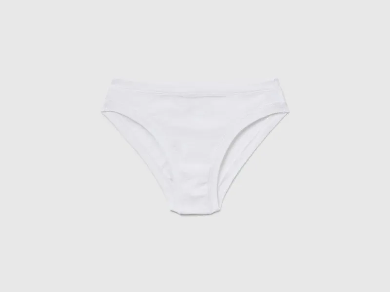 Tief sitzender Slip aus superelastischer Baumwolle