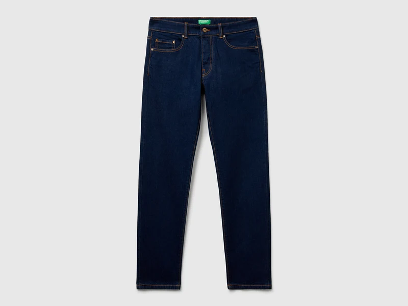 Slim-Fit-Jeans mit fünf Taschen