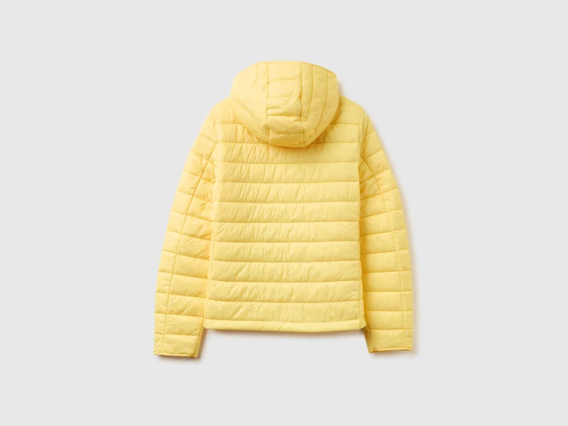 Leichte Daunenjacke mit Kapuze
