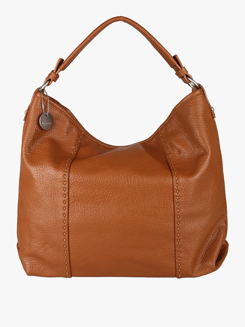 Borsa donna hobo in ecopelle - cammello