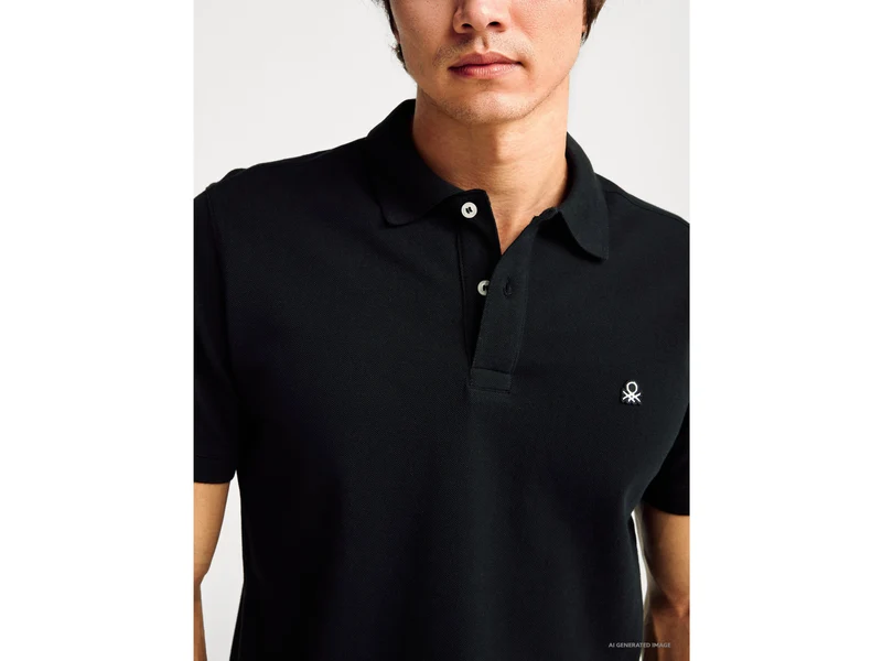 Poloshirt mit normaler Passform