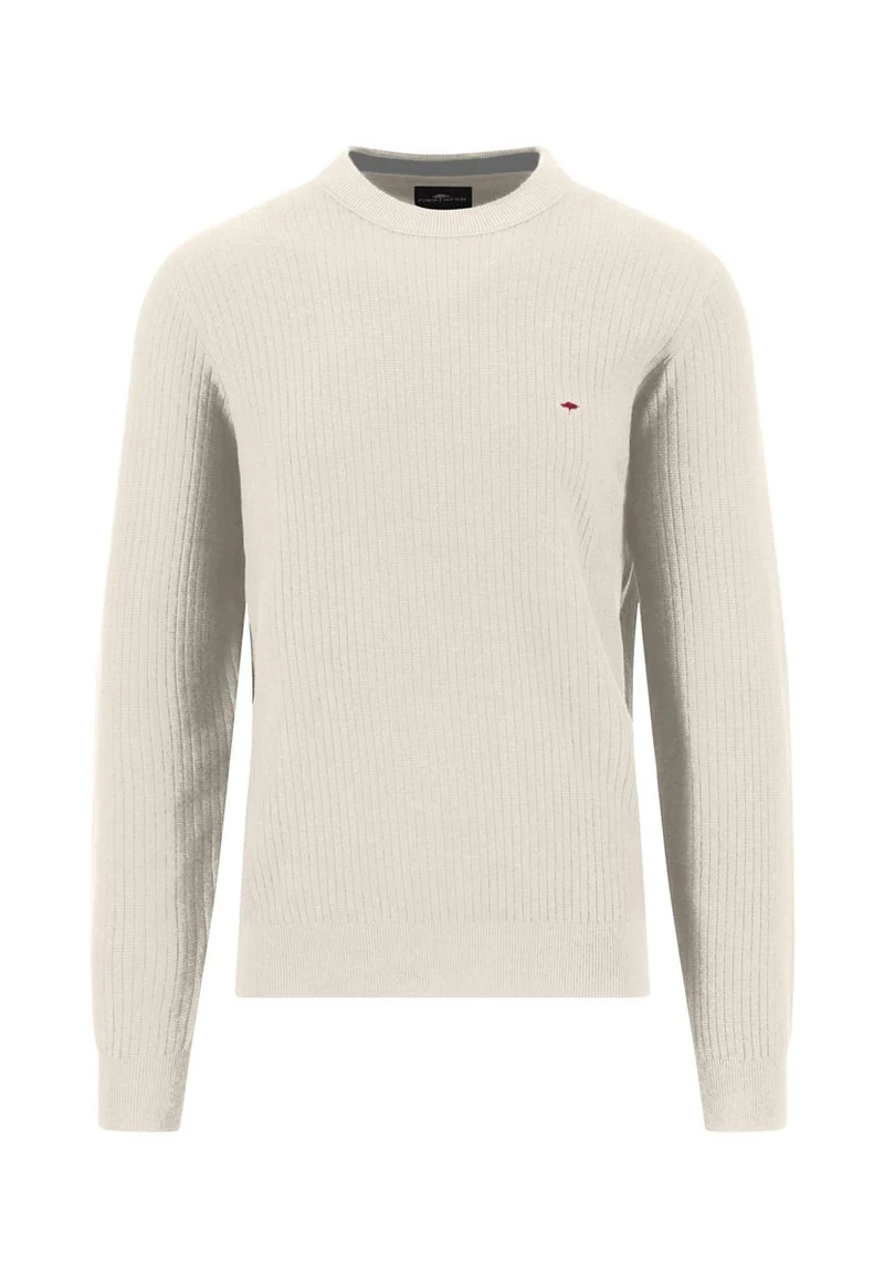 O-Neck, ribbed