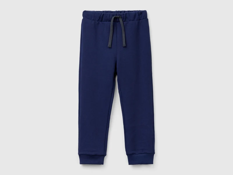 Baumwollhose mit Logo
