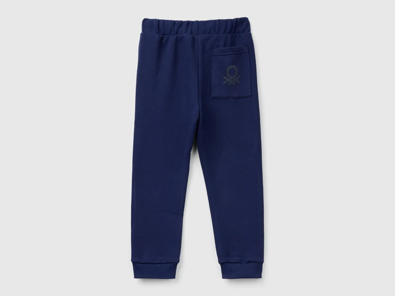 Baumwollhose mit Logo