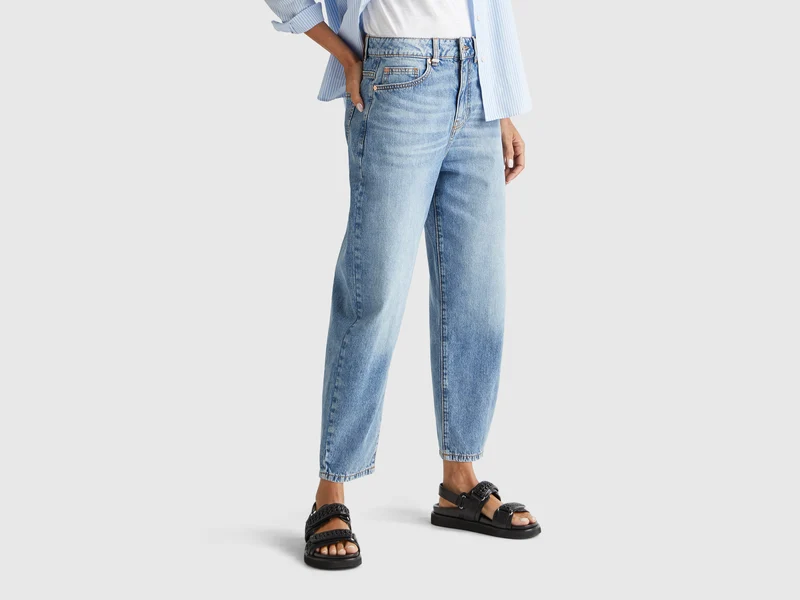 Jeans im Ballonschnitt
