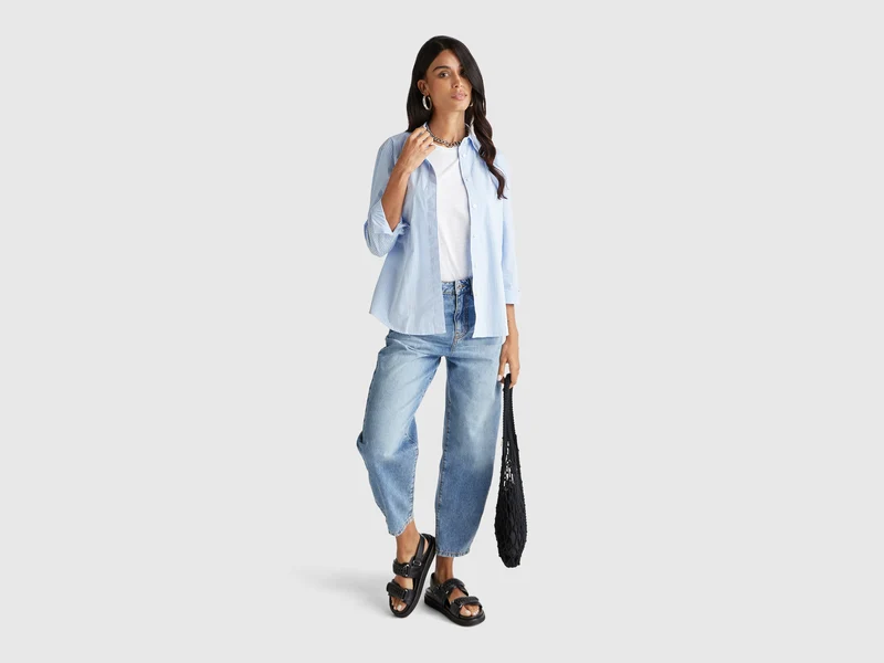 Jeans im Ballonschnitt
