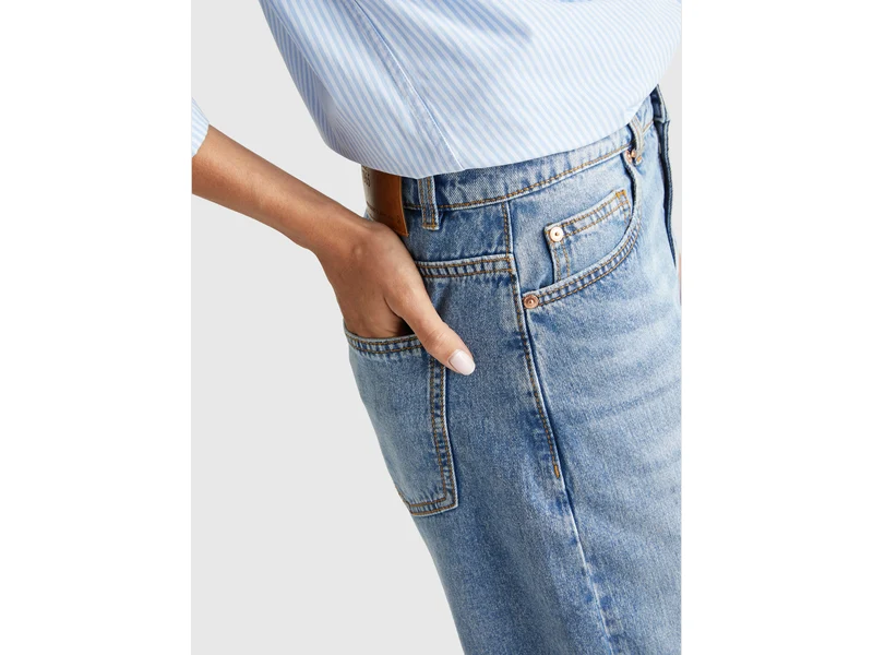 Jeans im Ballonschnitt