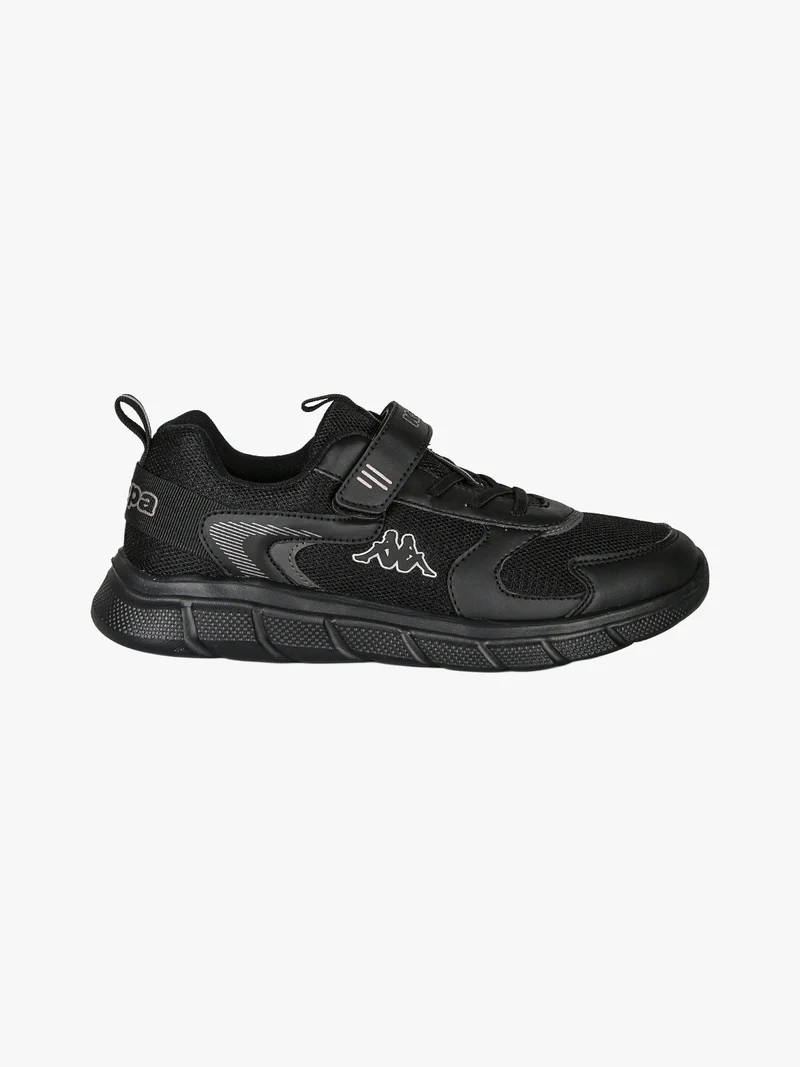 BREEZE Sneakers sportive da ragazzo con cinturino a strappo - nero