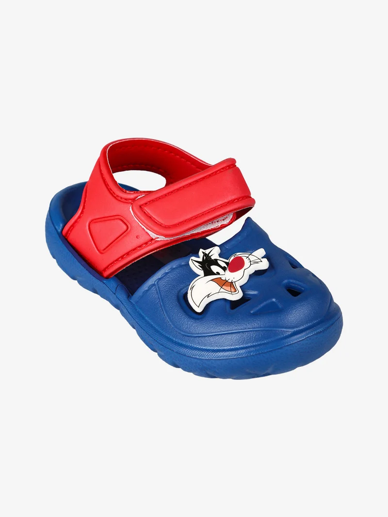 Sandali da bambino in gomma con cinturino a strappo - blu