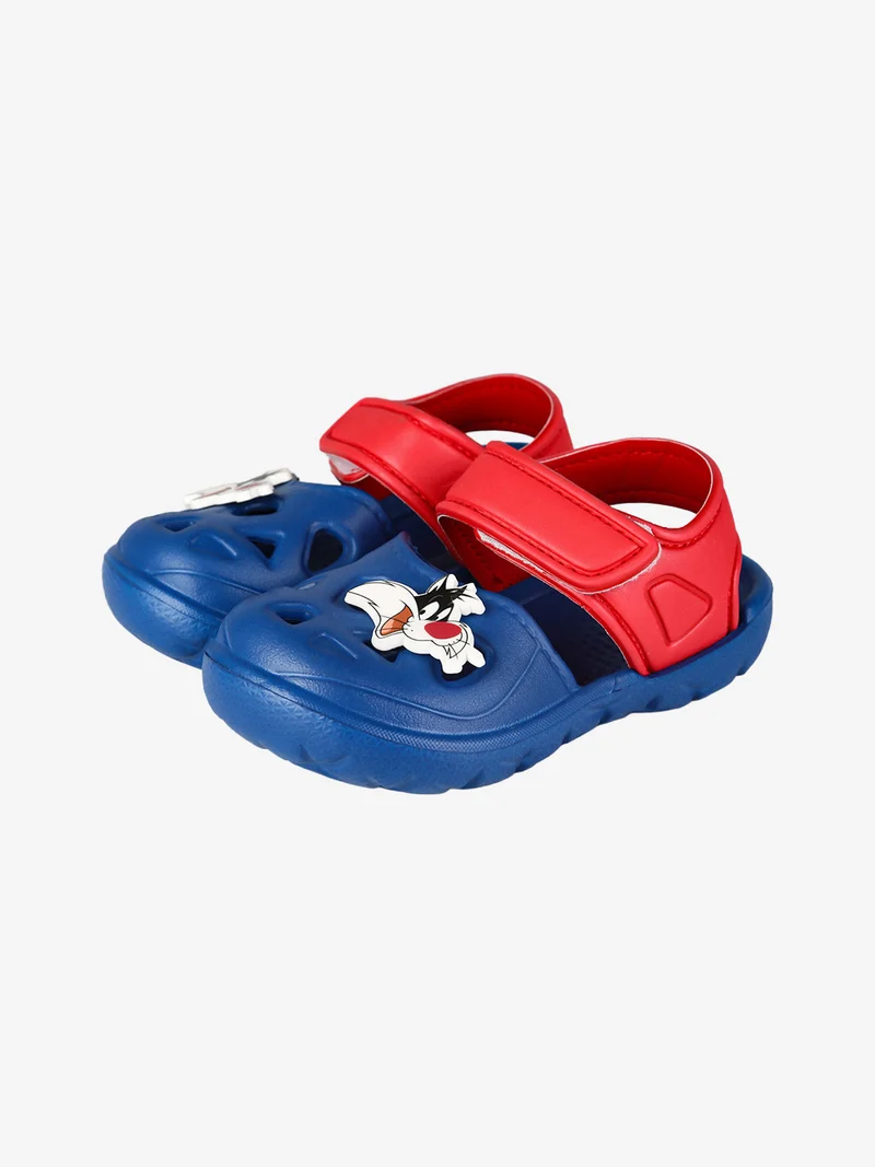 Sandali da bambino in gomma con cinturino a strappo - blu