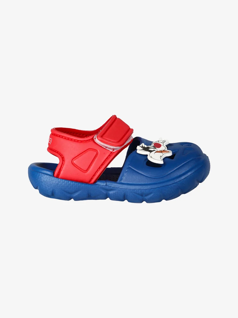 Sandali da bambino in gomma con cinturino a strappo - blu