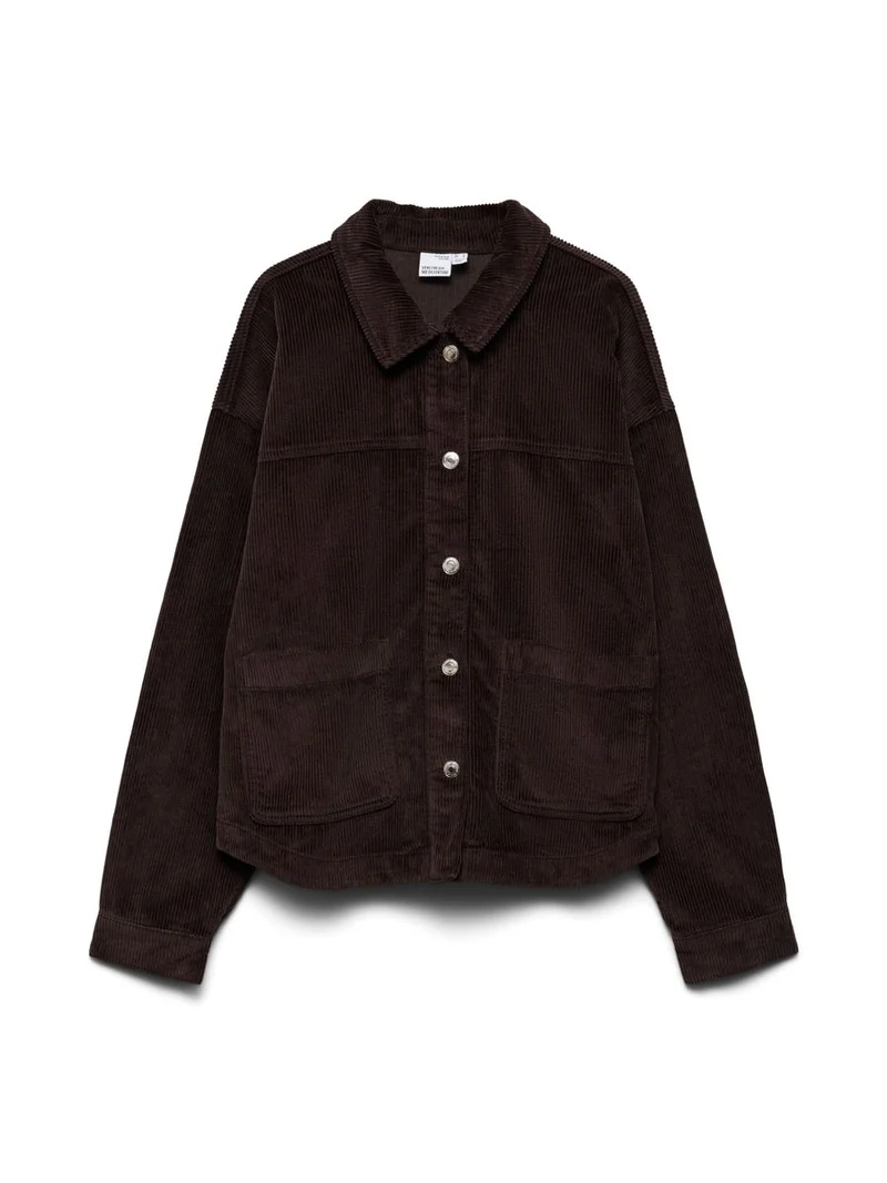 VMJAMIE LS CORDUROY SHACKET MIX NOOS