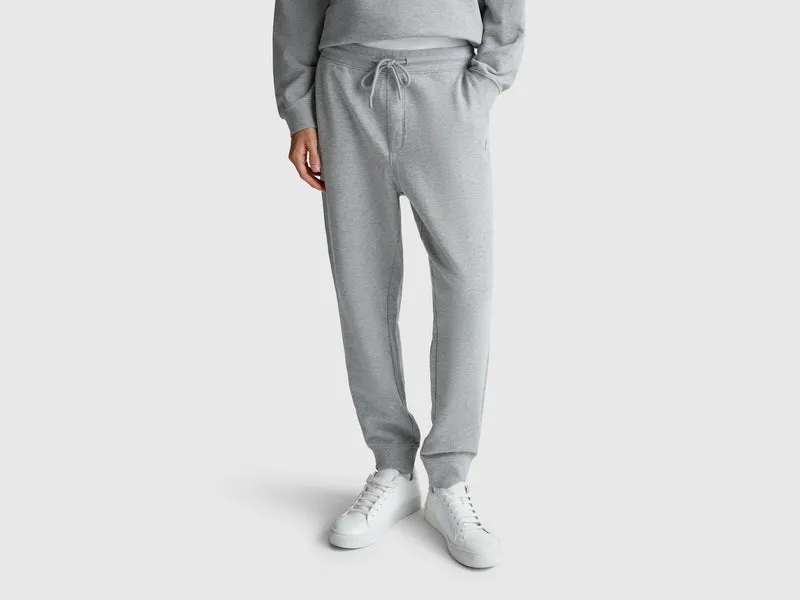 Jogginghose aus Baumwollfleece