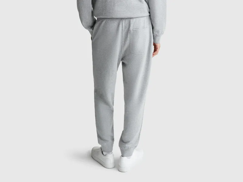 Jogginghose aus Baumwollfleece