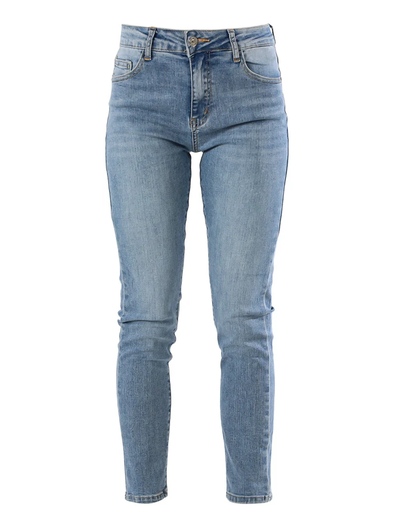 Jeans donna regular fit a vita bassa - jeans