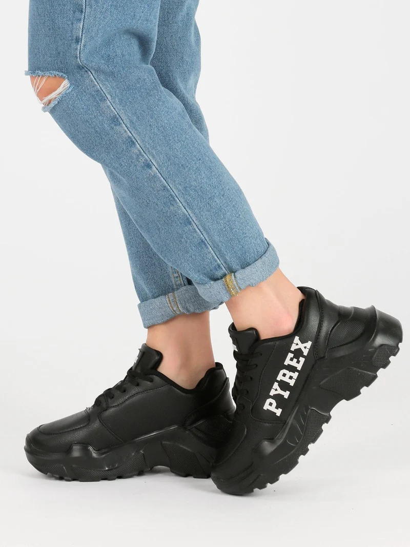 Sneakers chunky - nero