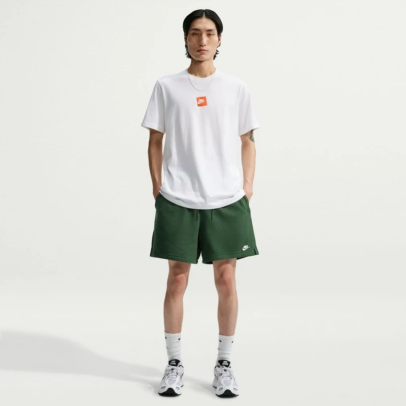 NIKE Herren Shorts M NK CLUB FLOW FT SHORT
