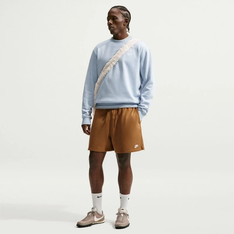 NIKE Herren Shorts M NK CLUB FLOW FT SHORT