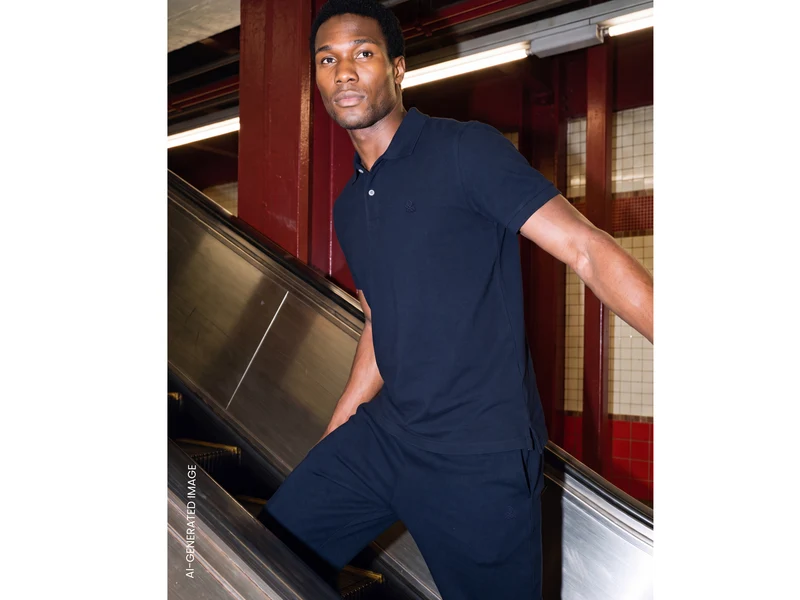 Poloshirt mit normaler Passform