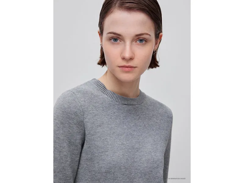 Pullover mit Hemdkragen