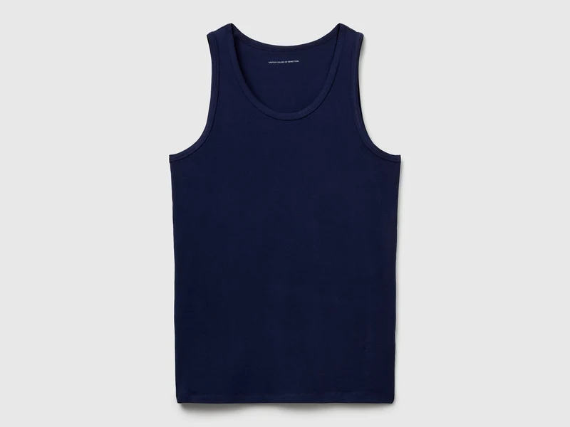 Tanktop aus Stretch-Baumwolle