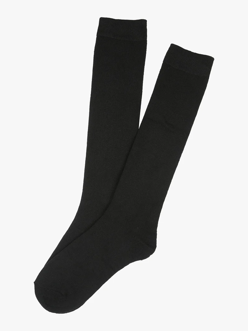 Calze lunghe da donna invernali - nero