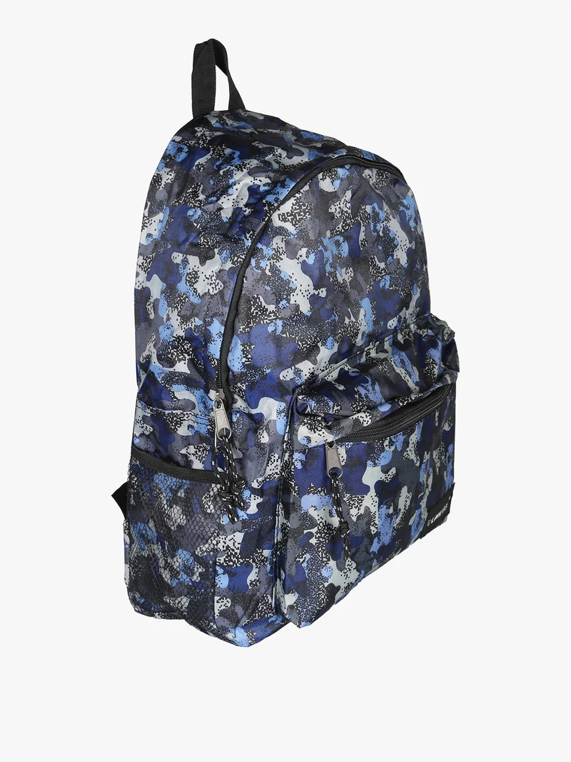 Zaino in tessuto con stampe