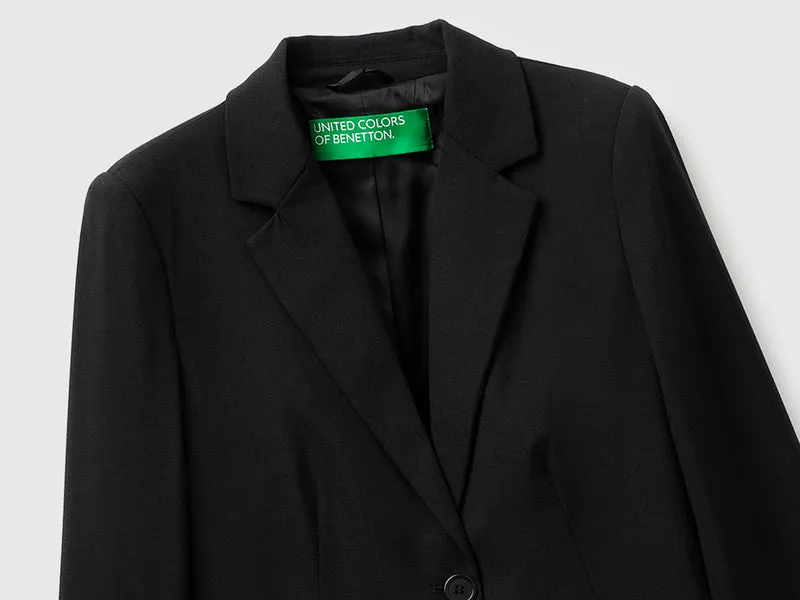 Klassische gefütterte Jacke