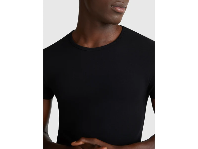T-Shirt aus elastischer Baumwolle
