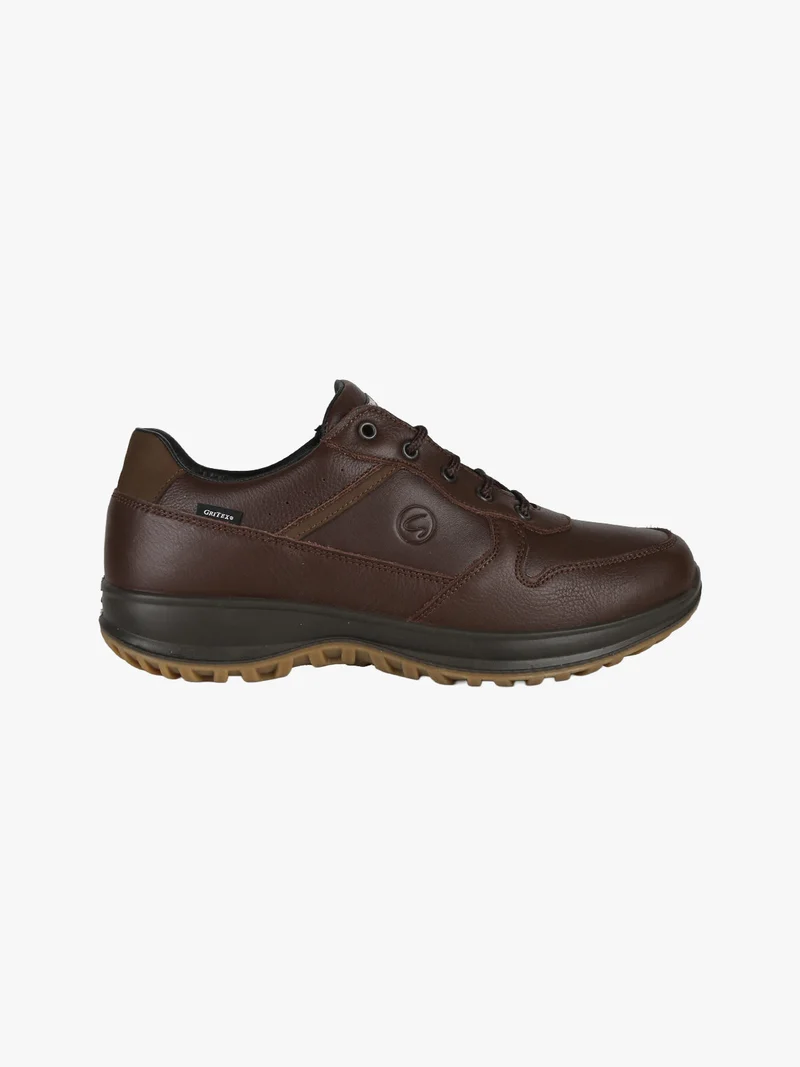 Scarpe stringate uomo in pelle - moro
