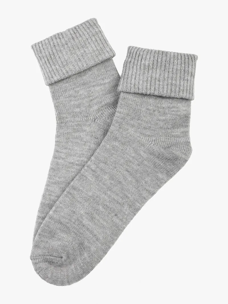 Calze corte da donna - grigio chiaro