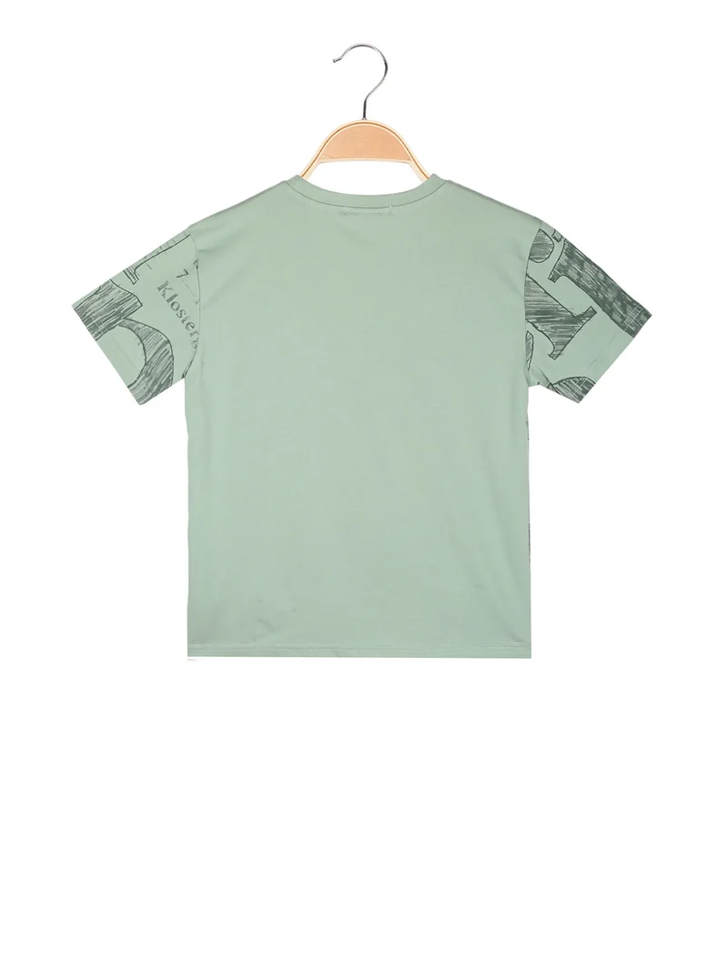 T-shirt da bambino con stampe - acqua marina