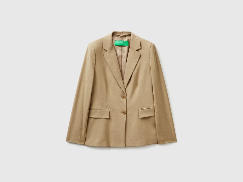Klassische gefütterte Jacke