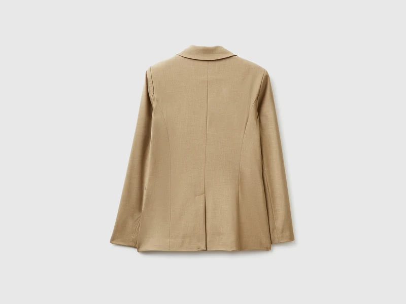 Klassische gefütterte Jacke