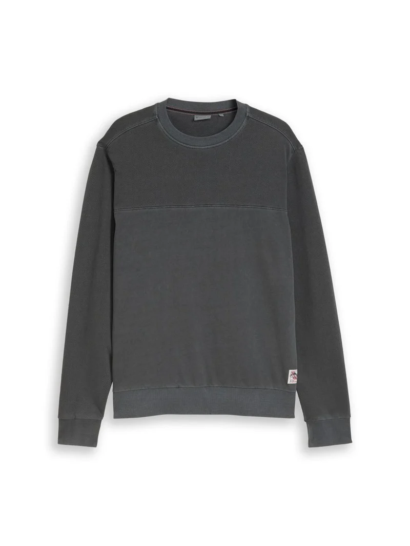 Sweatshirt im Used-Look