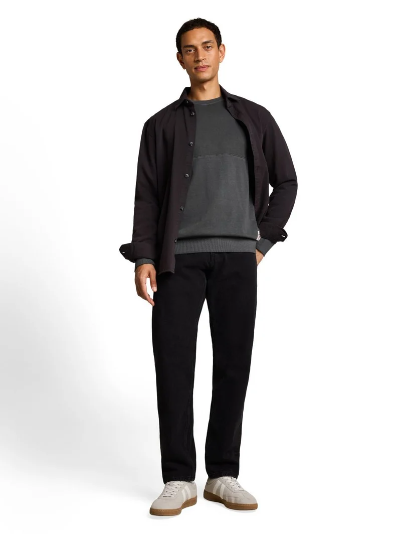 Sweatshirt im Used-Look