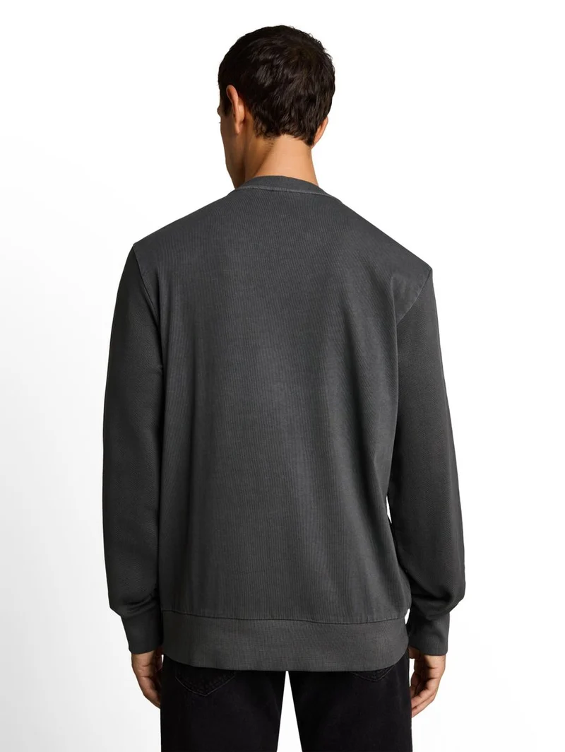 Sweatshirt im Used-Look