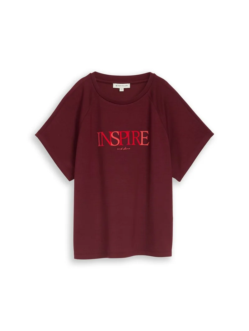 Scuba T-Shirt mit Schriftzug