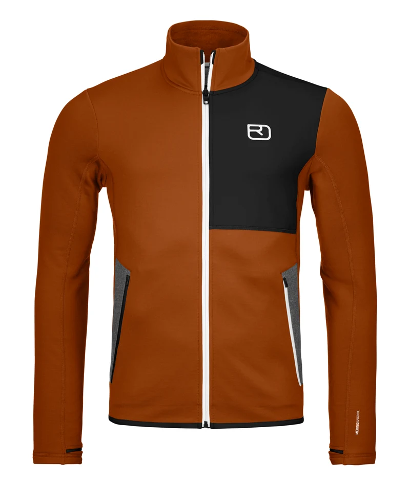 ORTOVOX Fleece Jacket M Herren – Warme Outdoorjacke
