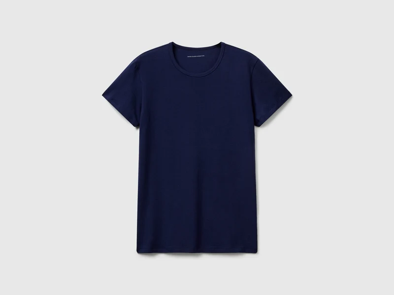 T-Shirt aus Stretch-Baumwolle