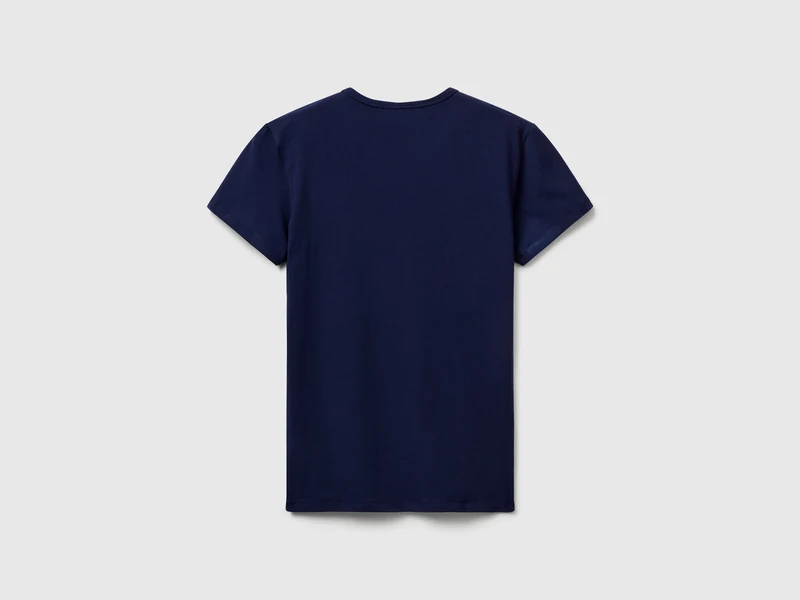 T-Shirt aus Stretch-Baumwolle