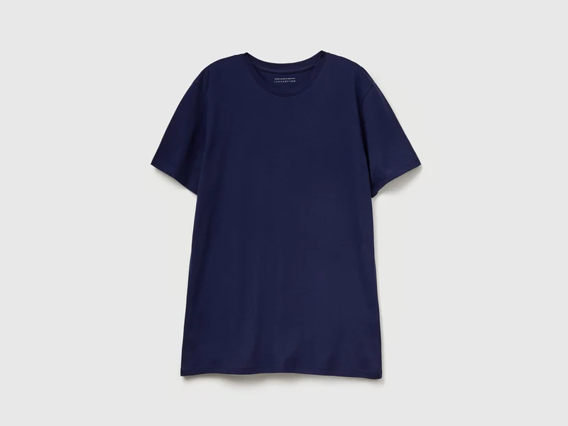 T-Shirt aus langstapeliger Baumwolle