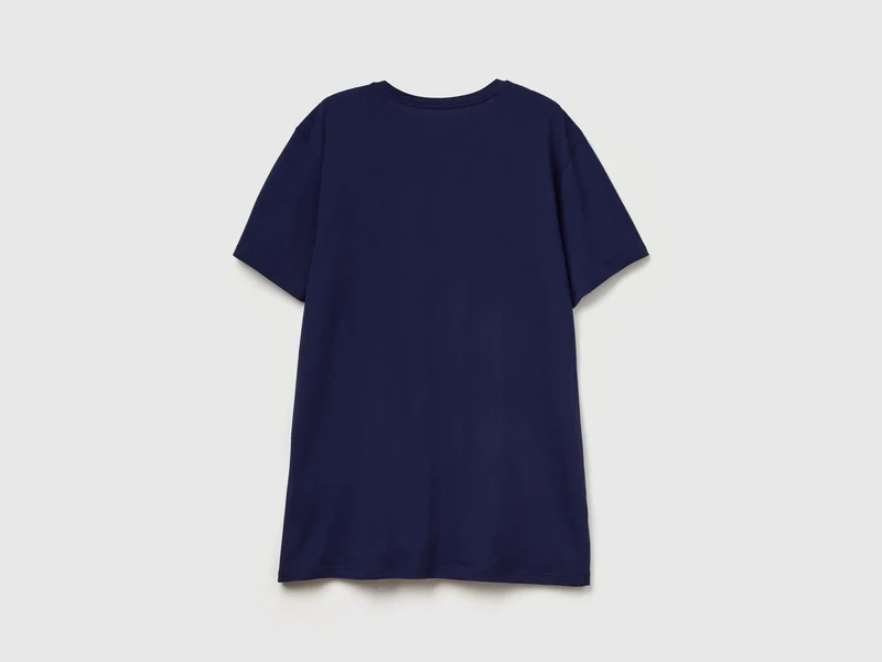 T-Shirt aus langstapeliger Baumwolle