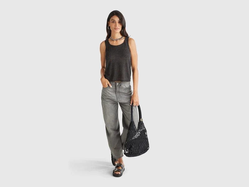 Jeans im Ballonschnitt