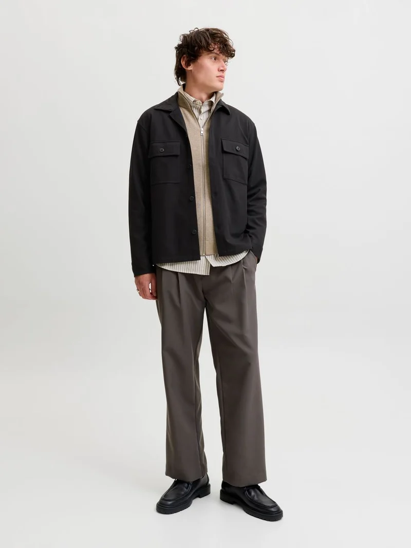 JJEWILLIAM SWEAT OVERSHIRT LS NOOS