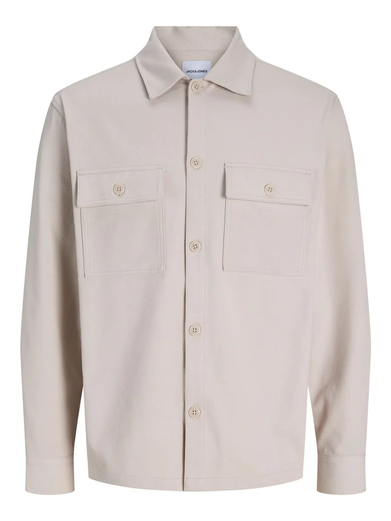 JJEWILLIAM SWEAT OVERSHIRT LS NOOS