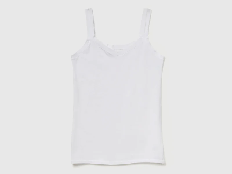 Tanktop aus superelastischer Baumwolle